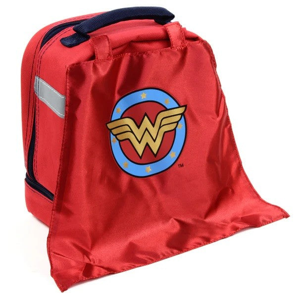 WONDER Drop Bottom 9 INCH Lunch Bag W Cape Pack 3