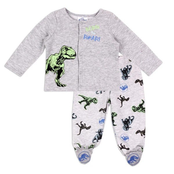 JURASSIC WORLD Boys Newborn 2-PC Fleece Pack of 6