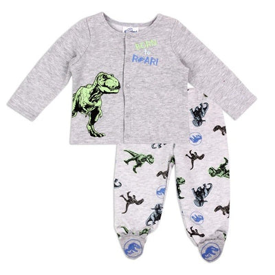 JURASSIC WORLD Boys Newborn 2-PC Fleece Pack of 6