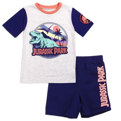 JURASSIC WORLD Boys 4-7 2-PC Short Set Pack of 6