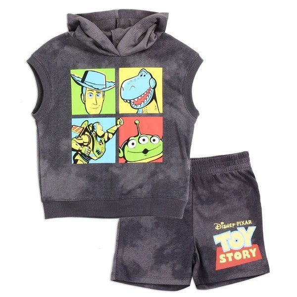 TOY STORY Boys Toddler 2-PC FT Short Set Pack of 4