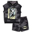 BATMAN Boys Toddler 2-Piece FT Short Set Pack of 4