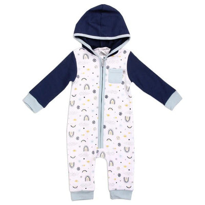 ATTITUDE BABY Boys Hooded Coverall Pack of 6