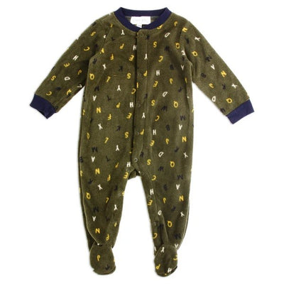 BLOOMIN BABY Boys Micro Fleece Sleeper Pack of 6