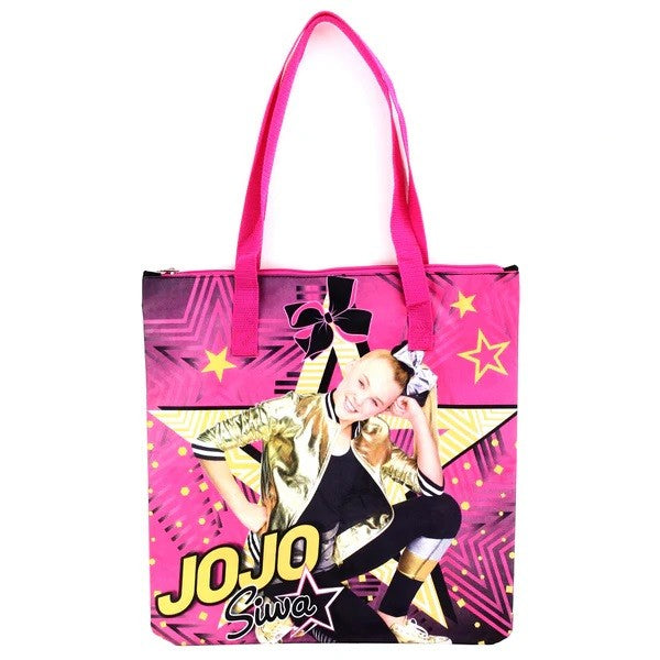 JOJO SIWA 15 inch Zip Tote Bag Pack of 3
