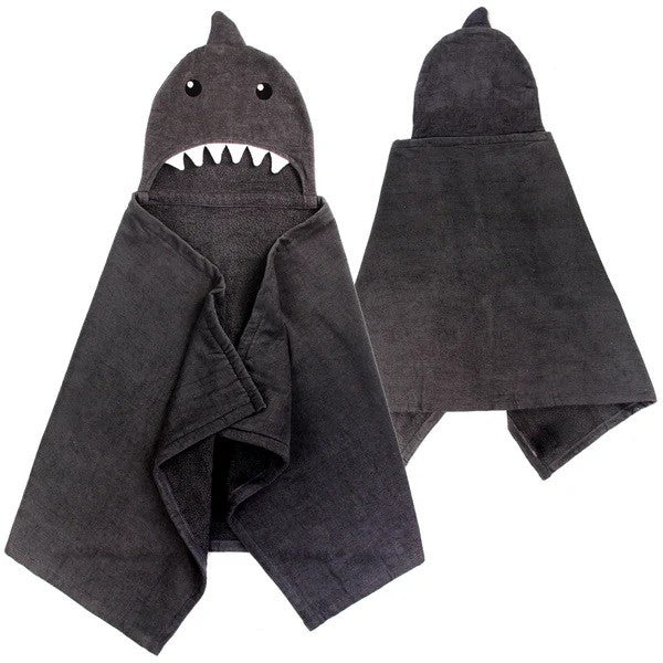 SHARK Kid's Hooded Towel Pack of 3