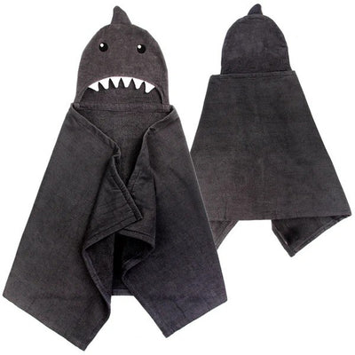 SHARK Kid's Hooded Towel Pack of 3