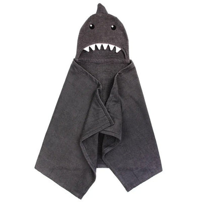 SHARK Kid's Hooded Towel Pack of 3