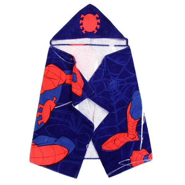 SPIDER-MAN Kid's Hooded Towel Pack of 3