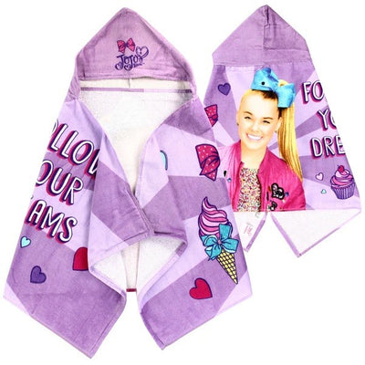 JOJO SIWA Kid's Hooded Towel Pack of 3