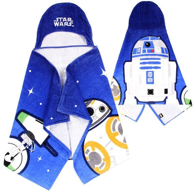 STAR WARS Kid's Hooded Towel Pack of 3