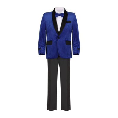 TX-BG302S-03 R.BLUE VELVET 4 PCS SIZE 2-7