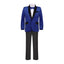 TX-BG302S-03 R.BLUE VELVET 4 PCS SIZE 2-7