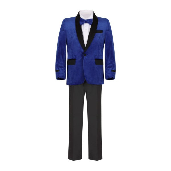 TX-BG302S-03 R.BLUE VELVET 4 PCS SIZE 8-18