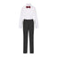 TX-BG302S-02 BURGUNDY VELVET 4 PCS SIZE 2-7