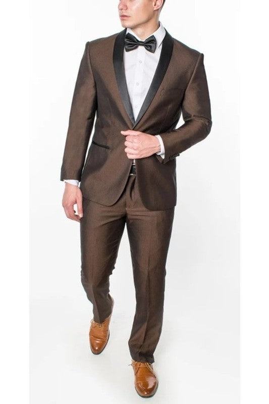 2645-TX-BROWN-2PC SIZE 34S-44S & 34R-56R & 38L-56L