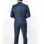 2905-NAVY-CHECKER-3PC-SLIM SIZE 34S-46S & 34R-56L & 38L-56L