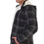 Men's Sherpa Lined Flannel Jacket with Removable Hood