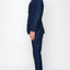 5500-BLUE-CHECKER-3PC-SLIM SIZE 34S-46S & 34R-56L & 38L-56L