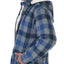 Men's Sherpa Lined Flannel Jacket with Removable Hood