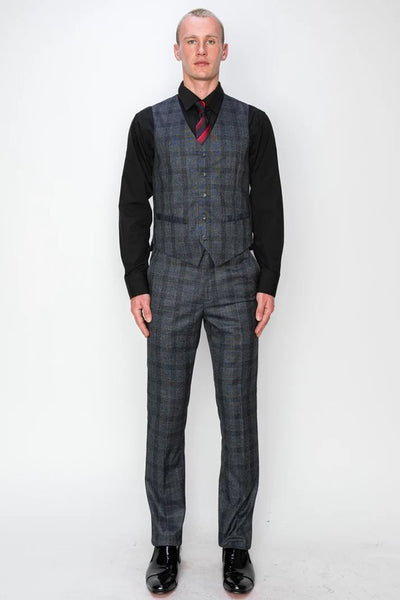6153-CHAR-CHECKER-3PC-SLIM SIZE 34S-46S & 34R-56L & 38L-56L