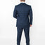 6506-NAVY-CHECKER-3PC-SLIM SIZE 34S-46S & 34R-56L & 38L-56L