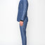 7270-BLUE-CHECKER-3PC-SLIM SIZE 34S-46S & 34R-56R & 38L-56L
