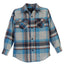 Boy's Long Sleeve Flannel Shirt