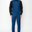 8705-BLUE-CHECKER-3PC-SLIM SIZE 34S-46S & 34R-56R & 38L-56L