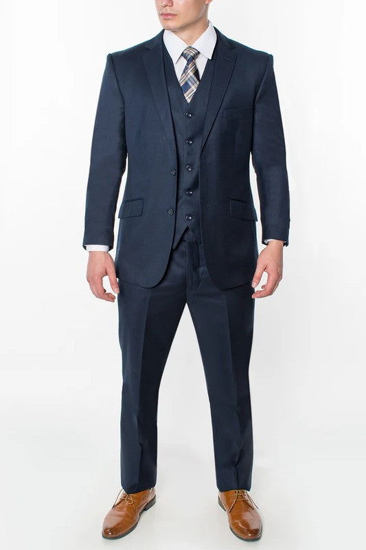 8745-CLASSIC-FIT-NAVY-3PCS-LONG-SIZE 34S-46S & 34R-56R & 38L-56L