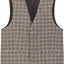 2 Piece Tweed Plaid Vest and Pants Set