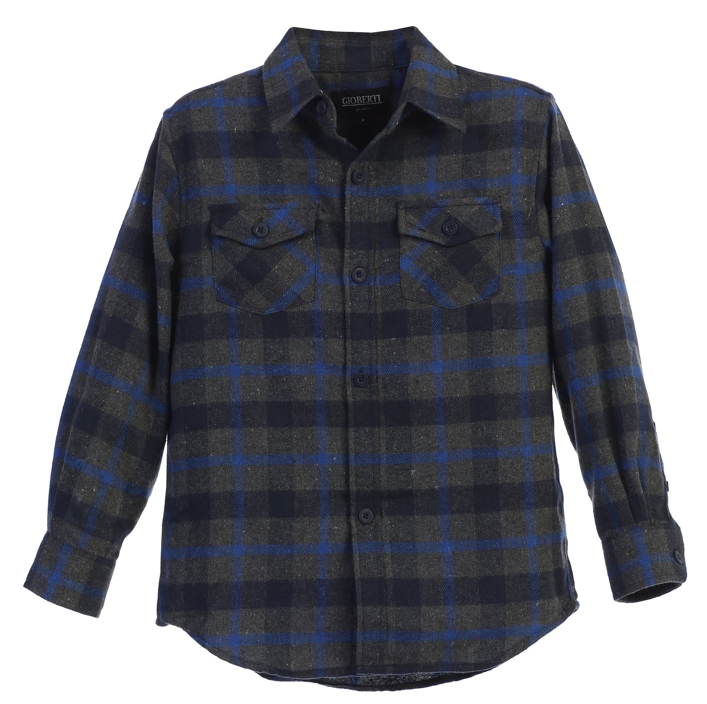 Boy's Long Sleeve Flannel Shirt