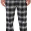 Men's Yarn Dye Brushed Flannel Pajama Pants, Elastic Waist