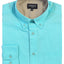 MEN'S TWILL SHIRT W/ CONTRAST COLLAR
