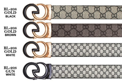 BL-208  Fashion Design Belt (PACK COMES IN 10PCS EACH STYLE)