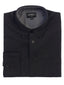 MEN'S TWILL SHIRT W/ CONTRAST COLLAR