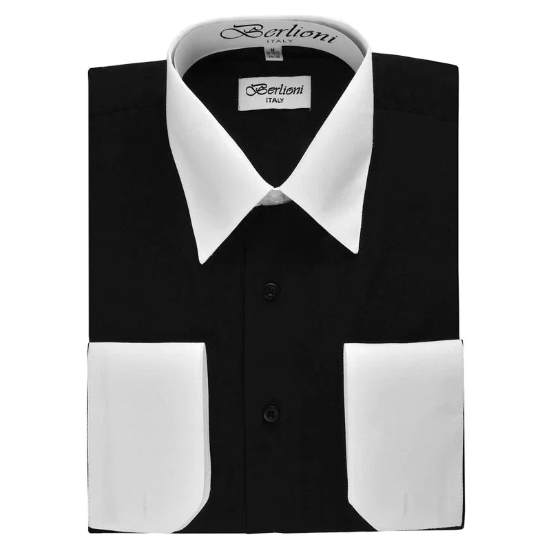 Men's two-tone dress shirts