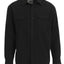 Men's Long Sleeve Plaid Flannel Shirt with pocket-B