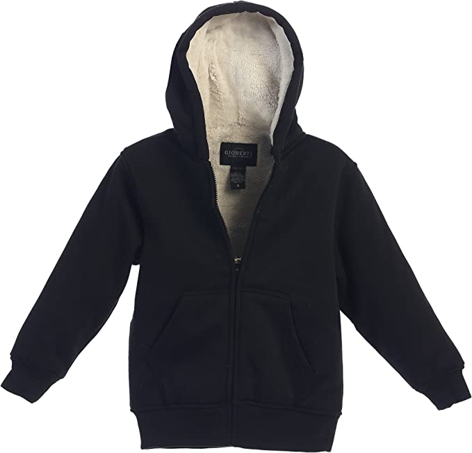 Boy's Zip Up Fleece Hoodie Jacket