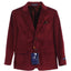 BLV-82-G Boy's Formal Velvet Blazer with SAME COLORS Buttons SIZE 2-20 IN 4 COLORS BLACK-BURGUNDY-R BLUR-NAVY