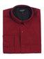 MEN'S TWILL SHIRT W/ CONTRAST COLLAR