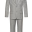 BY019 BOYS FORMAL SUIT ( 5 PCS ) GRAY-NAVY-BLUE-SILVER-CHAR SLIM FIT