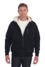 FH-9003 Men's Heavyweight Sherpa Lined Fleece Hoodie Jacket