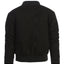 Men's Padded Suede Bomber Jacket with Warm Inner Padding