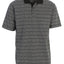 Mens Regular Fit Striped Short Sleeve Polo Shirt with Pocket