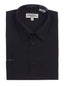 Men's Short Sleeve Solid Dress Shirt