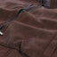 Men's Padded Suede Bomber Jacket with Warm Inner Padding