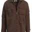 Men's 100% Cotton Casual Outerwear Twill Multi Pocket Cargo Shirt Jacket