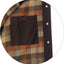 Men's 100% Cotton Brushed and Soft Twill Shirt Jacket with Flannel Lining