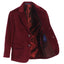 BLV-82 Boy's Formal Velvet Blazer with Designed Buttons SIZE 2-20 IN 4 COLORS BURGUNDY-BLACK-R BLUE-NAVY